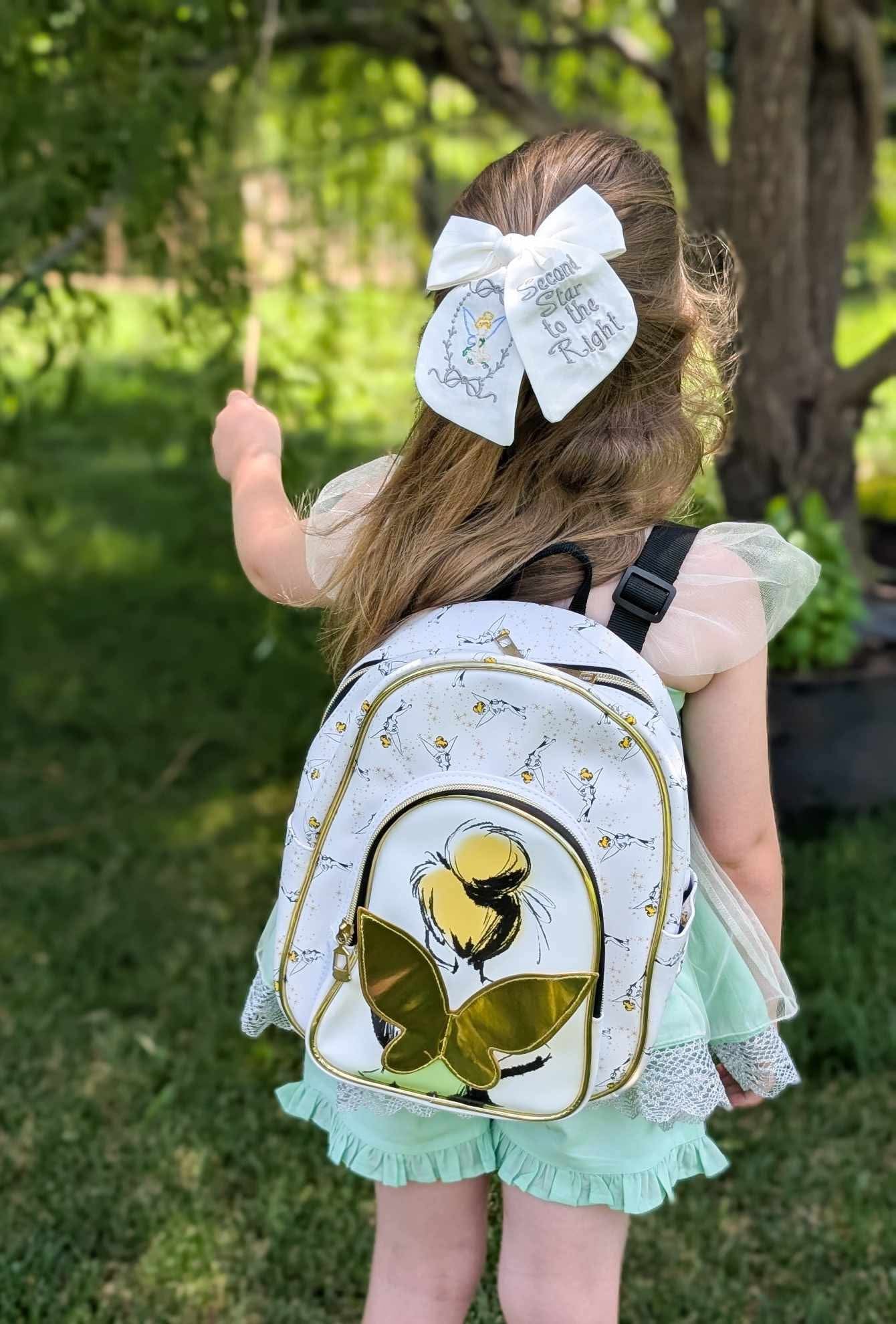 Pixie Dust and Roses Bows in Collobration with Graceful Kenzie