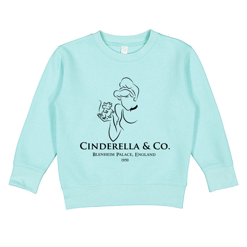 Princess | Girls Sweatshirt : Blue / 2T-7