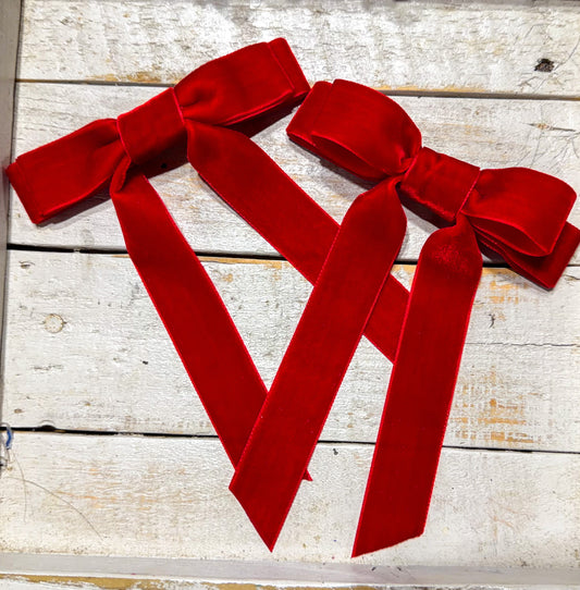 Velvet Valentines Bows