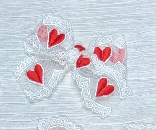 PREORDER Meanie Greenie White/Red only Bows