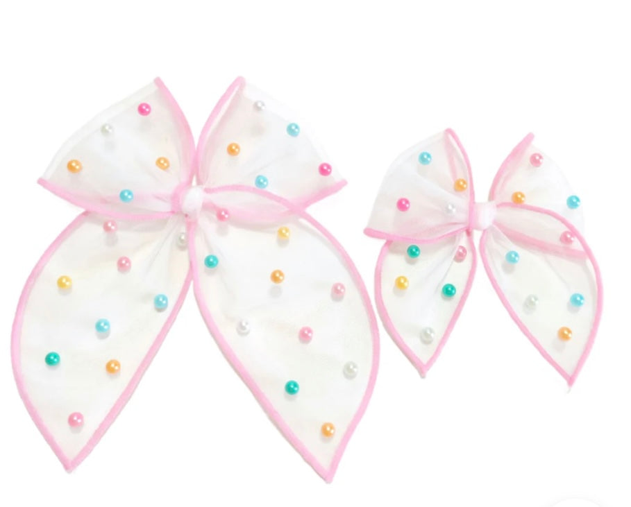 Sugar Rush Sparkle Tulle Bows