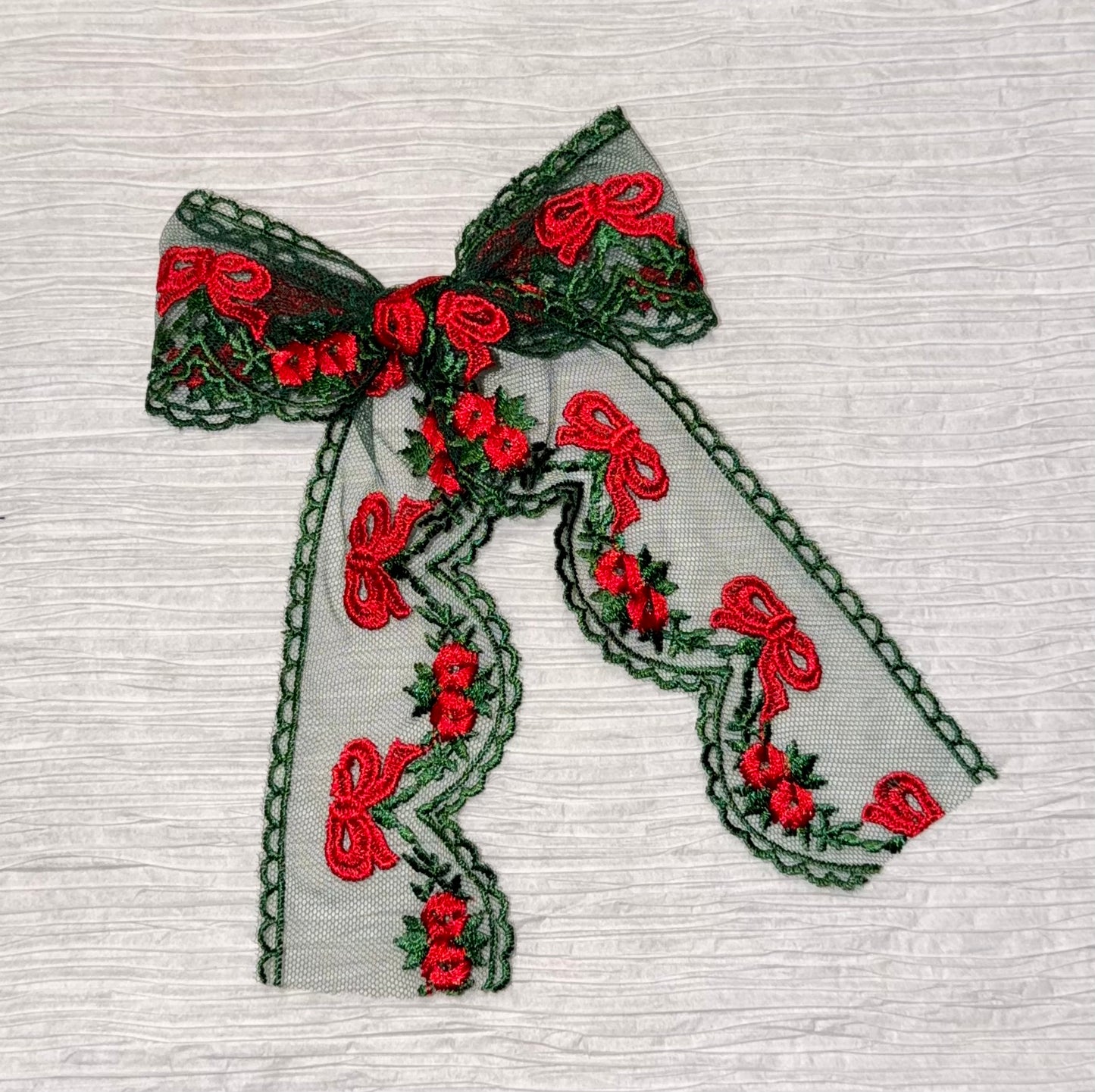 Merry Mistletoe Bows M2M Logan & Lily Merry Mistletoe Dress