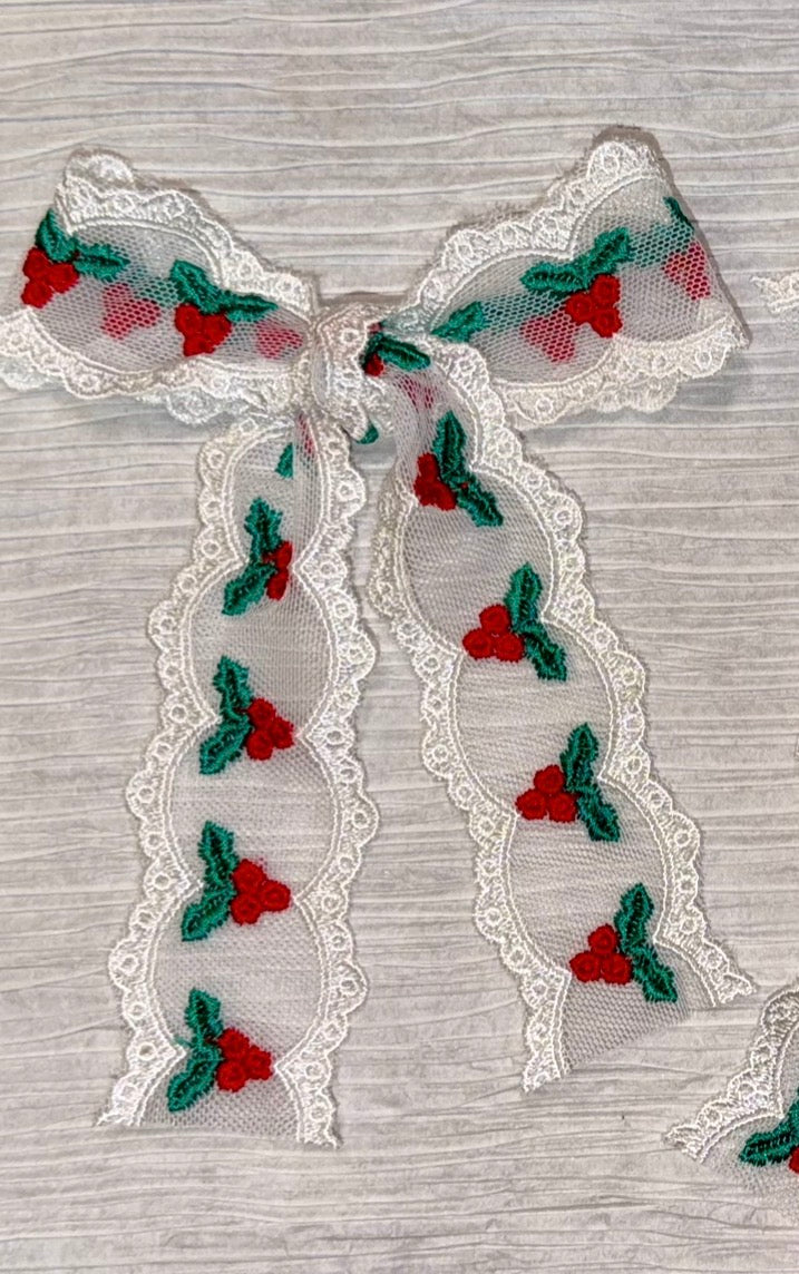 Merry Mistletoe Bows M2M Logan & Lily Merry Mistletoe Dress