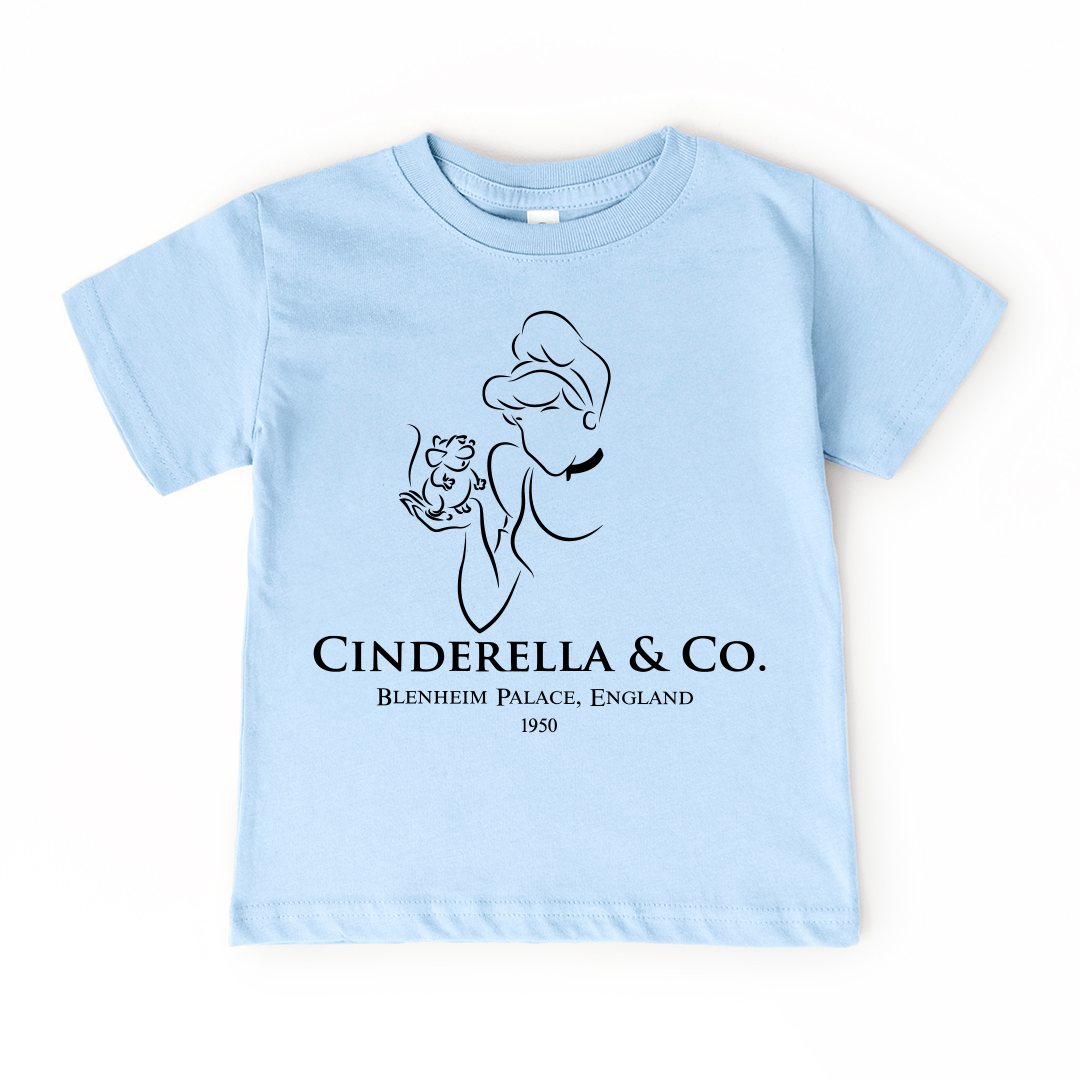 Princess | Girls  Summer T-Shirt: Cinderella / 2T-14/16