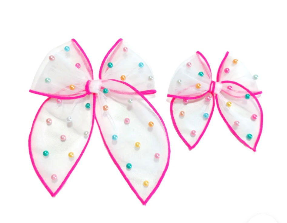 Sugar Rush Sparkle Tulle Bows