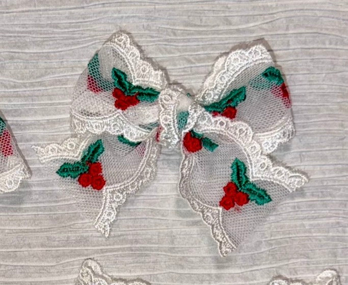 Merry Mistletoe Bows M2M Logan & Lily Merry Mistletoe Dress