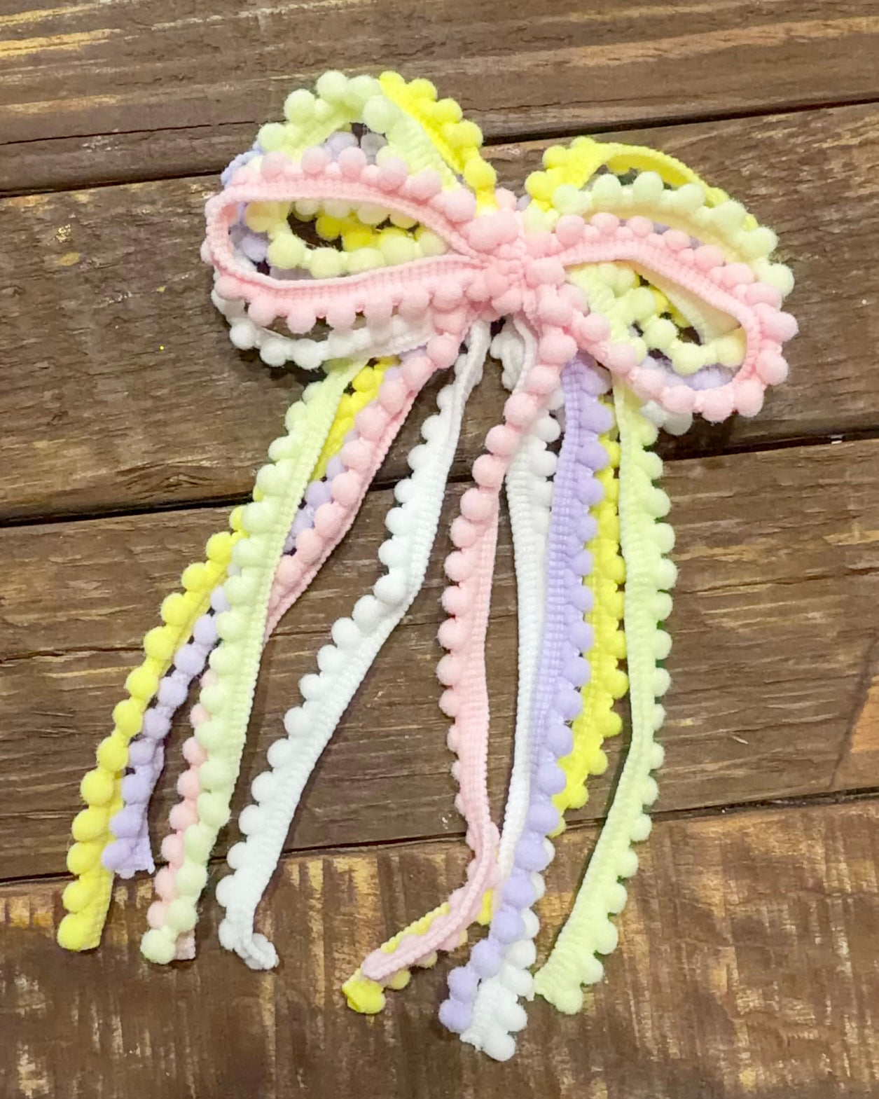 Easter Messy Bow
