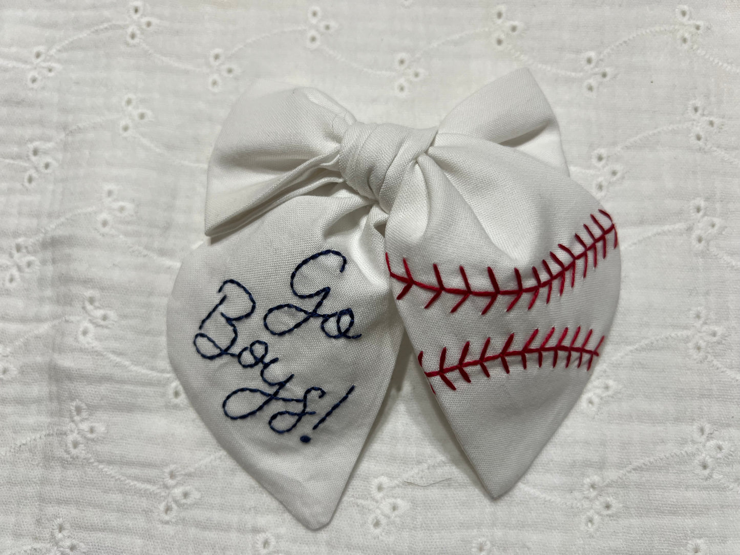 Classic Signature Baseball Bows