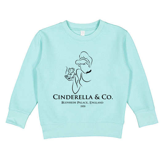 Princess | Girls Sweatshirt : Blue / 2T-7
