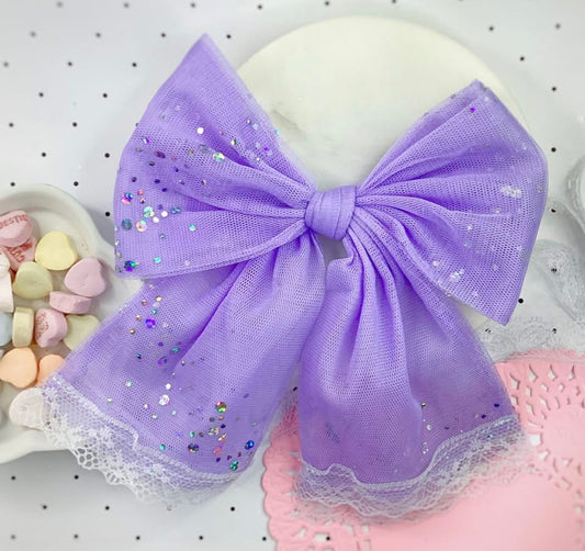Fairy Dust Lace Bows