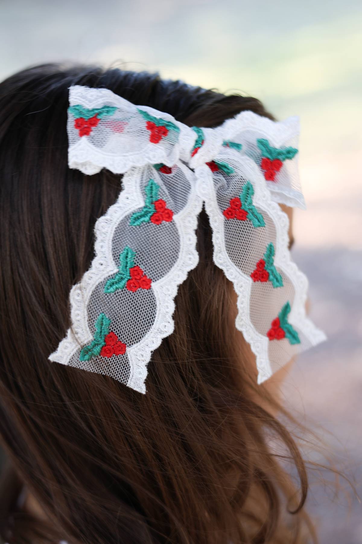 Merry Mistletoe Bows M2M Logan & Lily Merry Mistletoe Dress