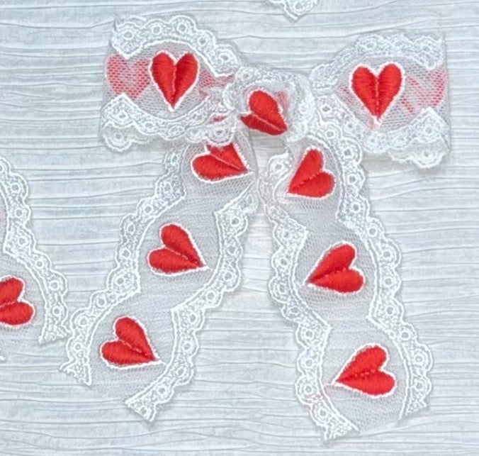 PREORDER Meanie Greenie White/Red only Bows