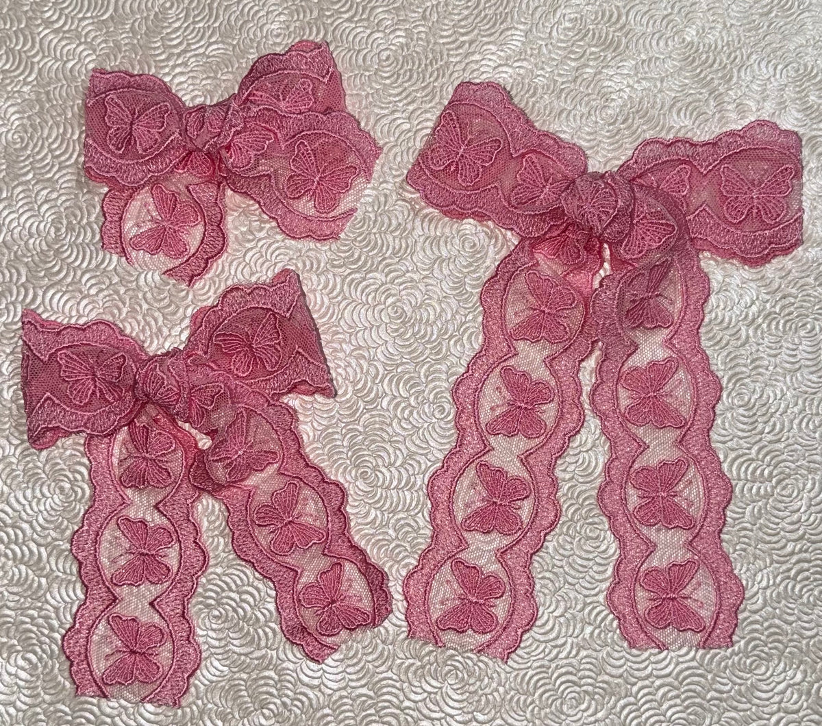 Butterfly Season Lace Bows