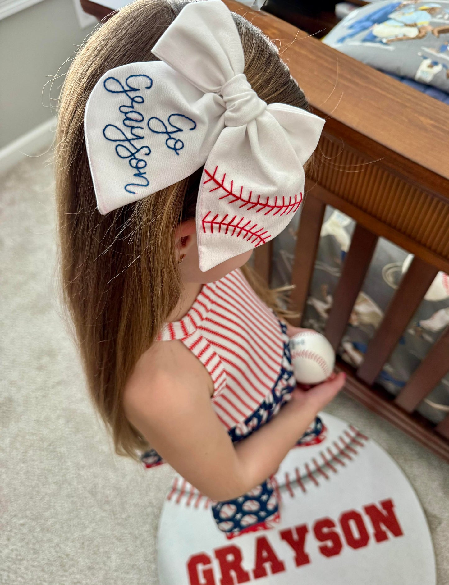 Classic Signature Baseball Bows