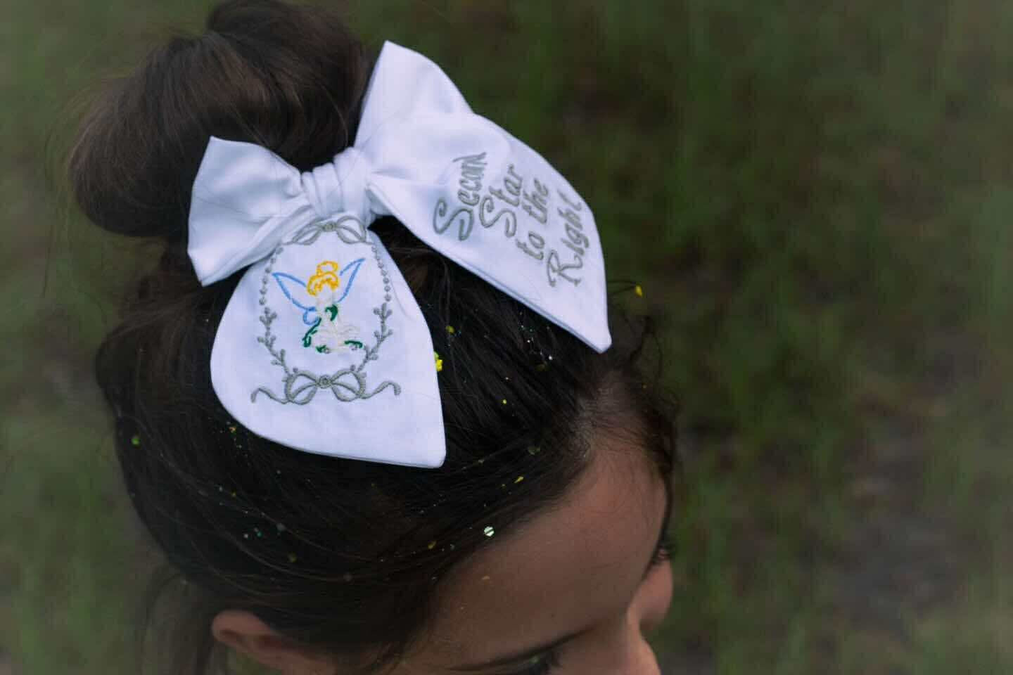 Pixie Dust and Roses Bows in Collobration with Graceful Kenzie
