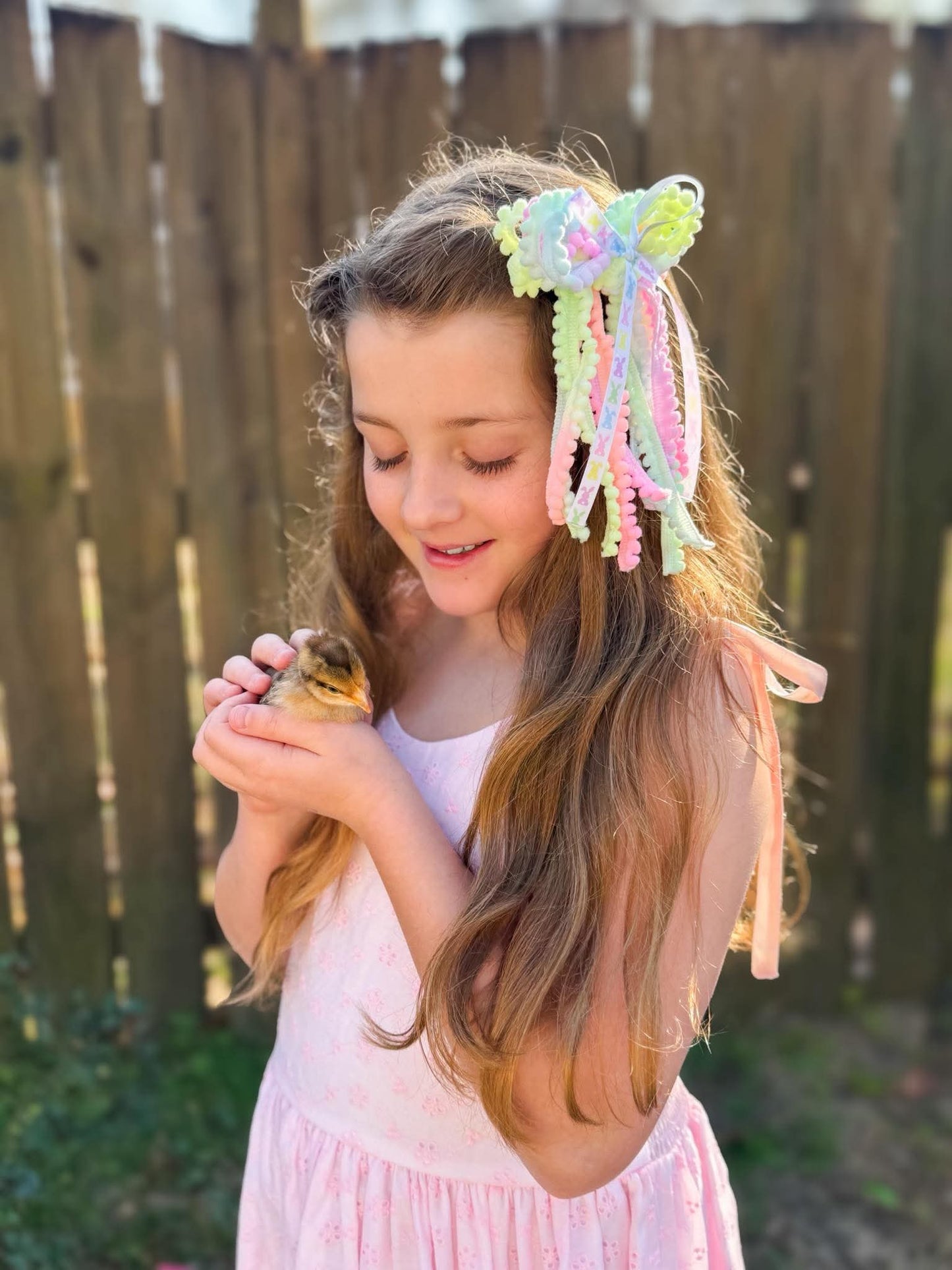 Easter Messy Bow