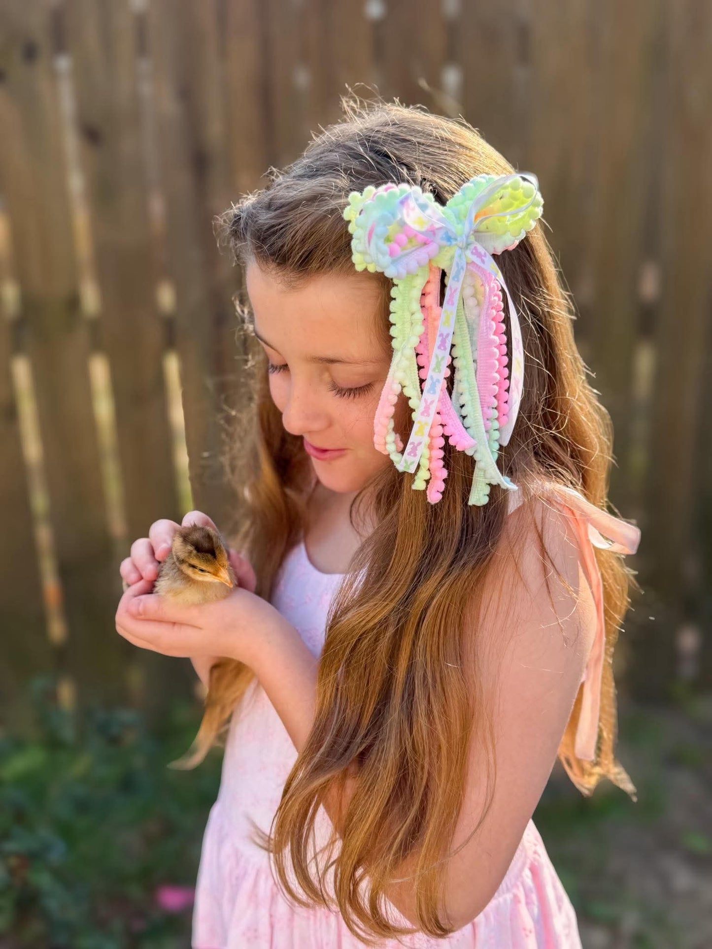 Easter Messy Bow