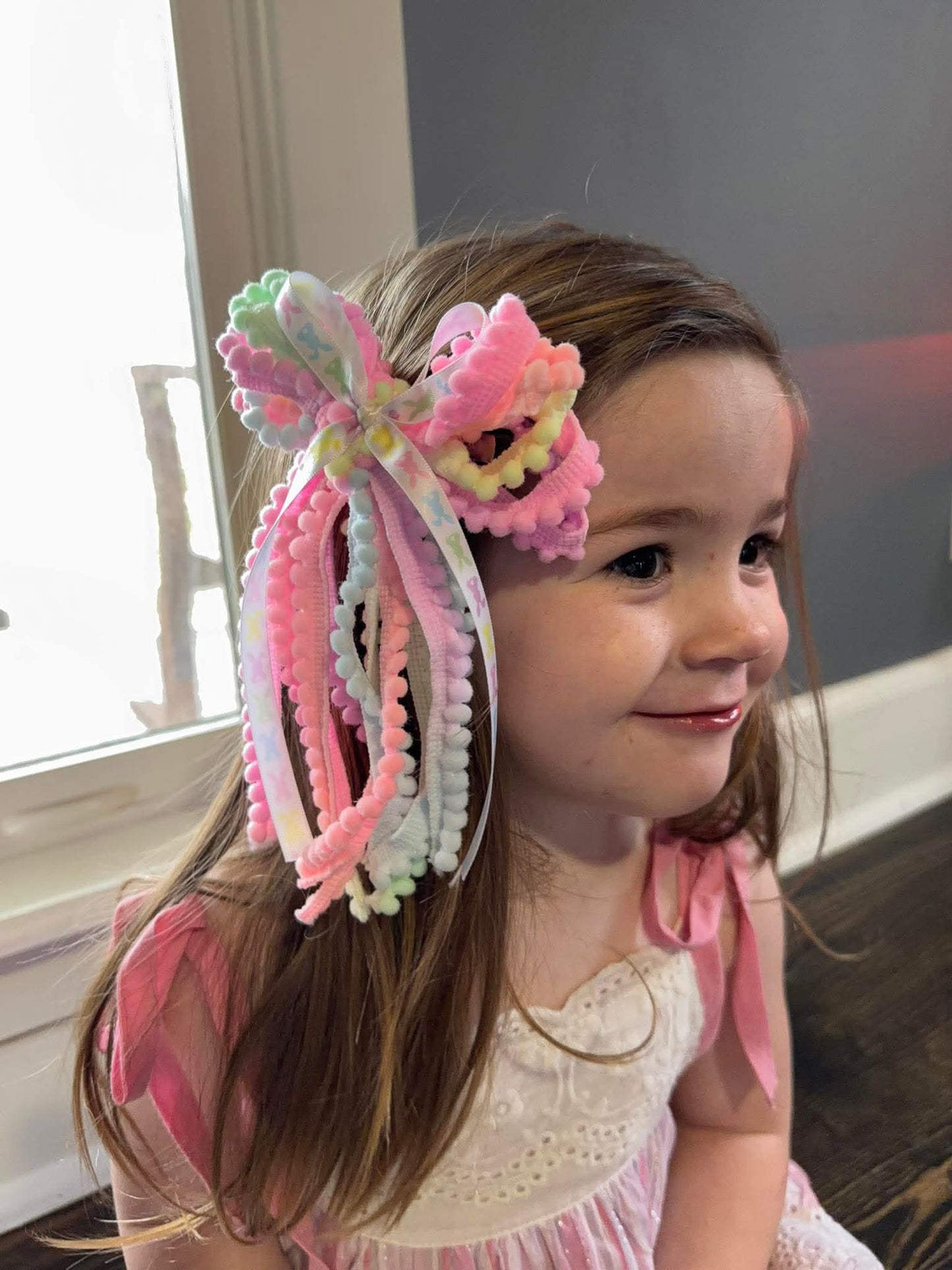 Easter Messy Bow