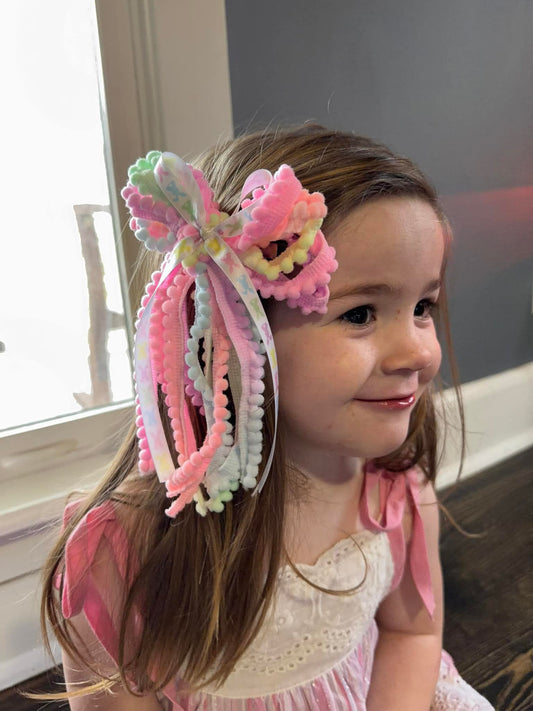 Easter Messy Bow