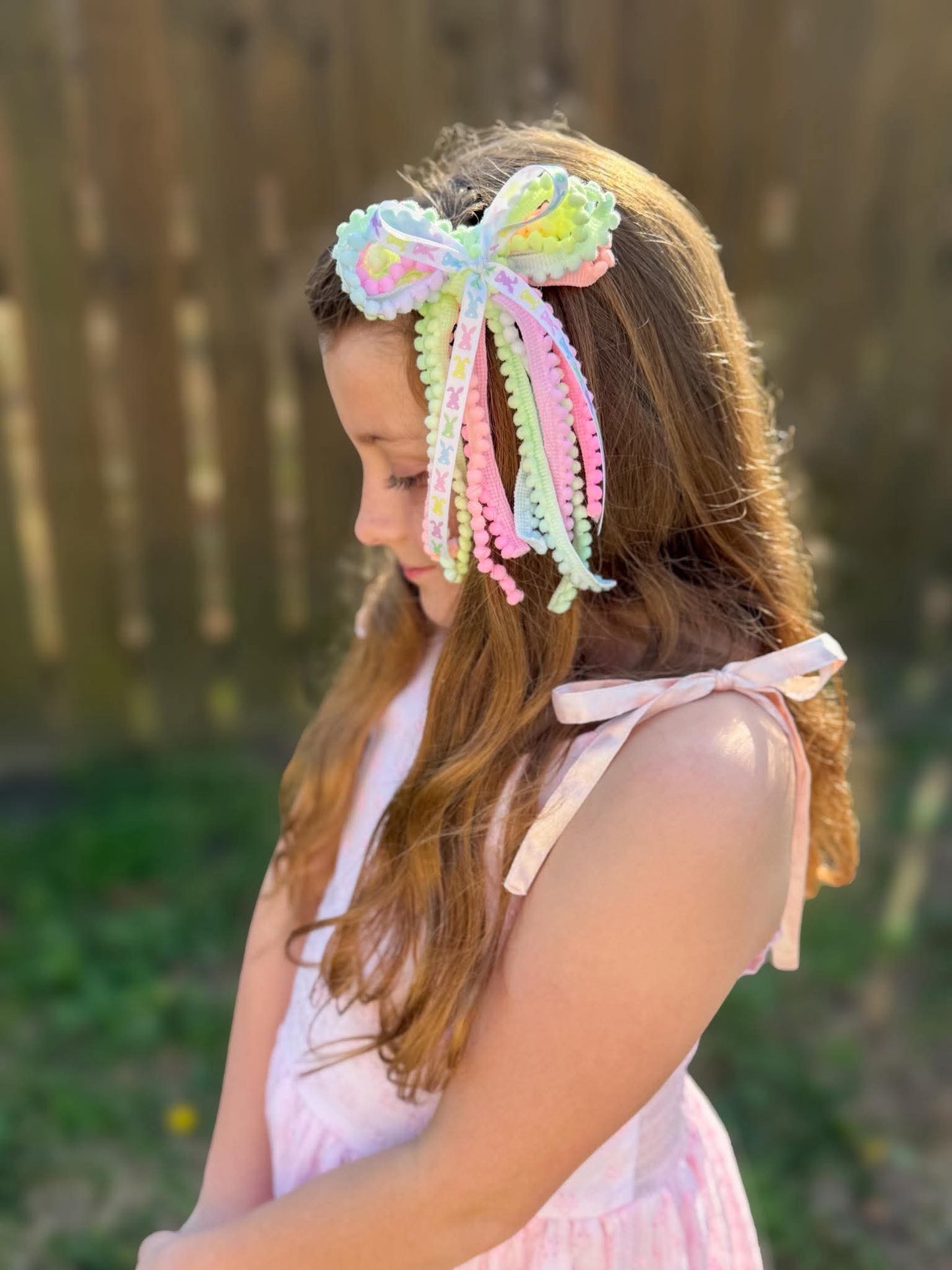 Easter Messy Bow
