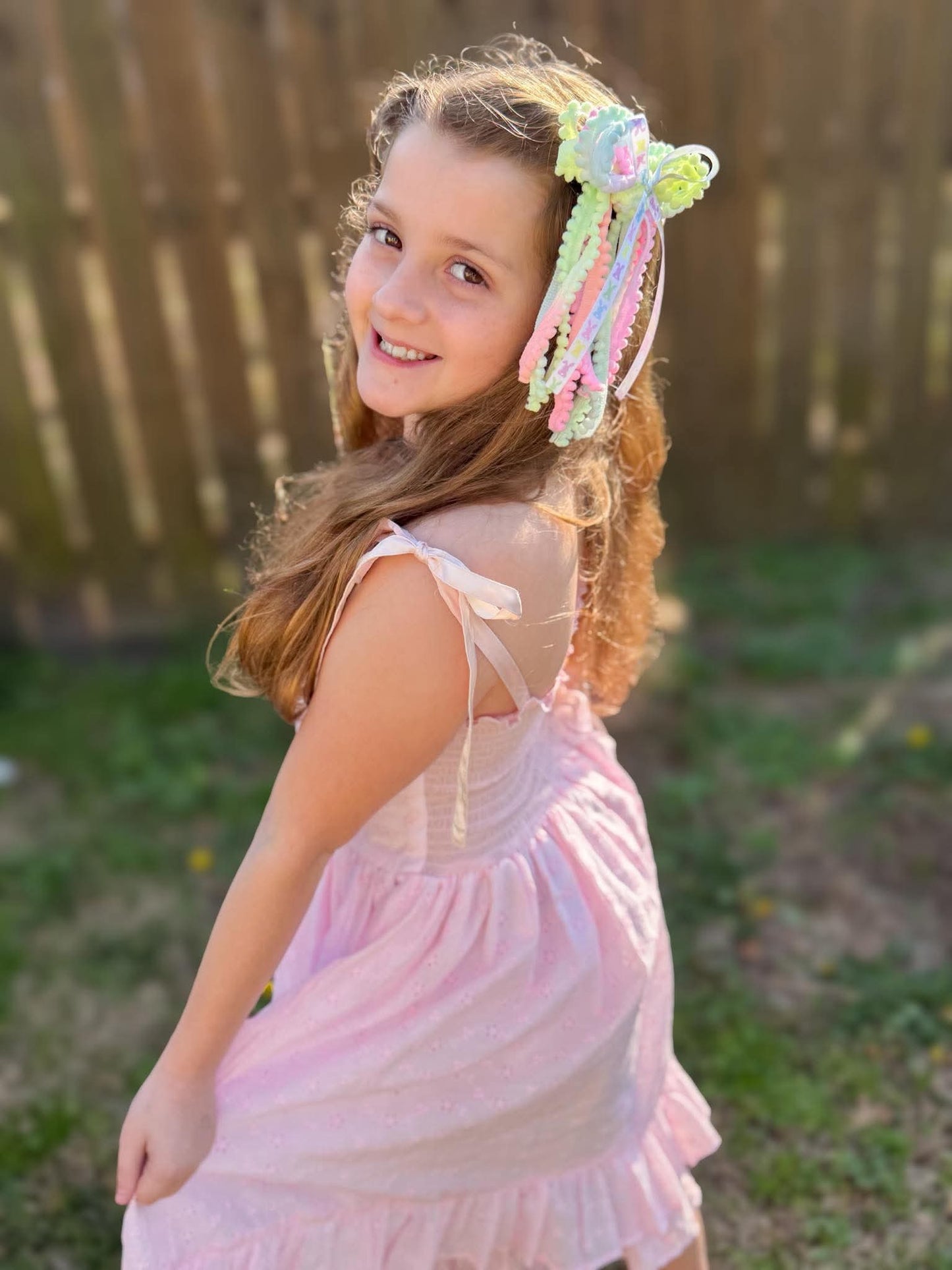 Easter Messy Bow
