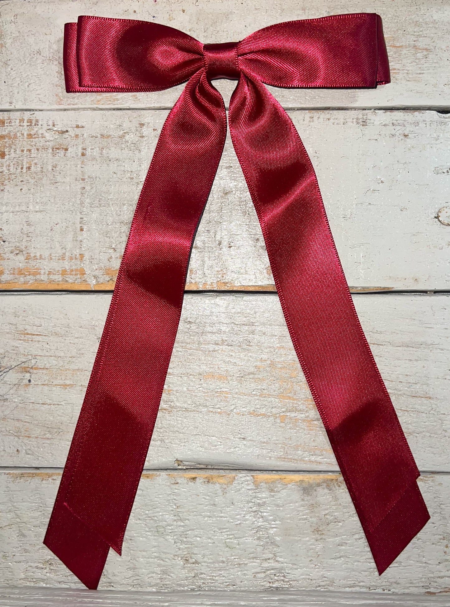 Satin Long Tail Bows - Back to School Edit