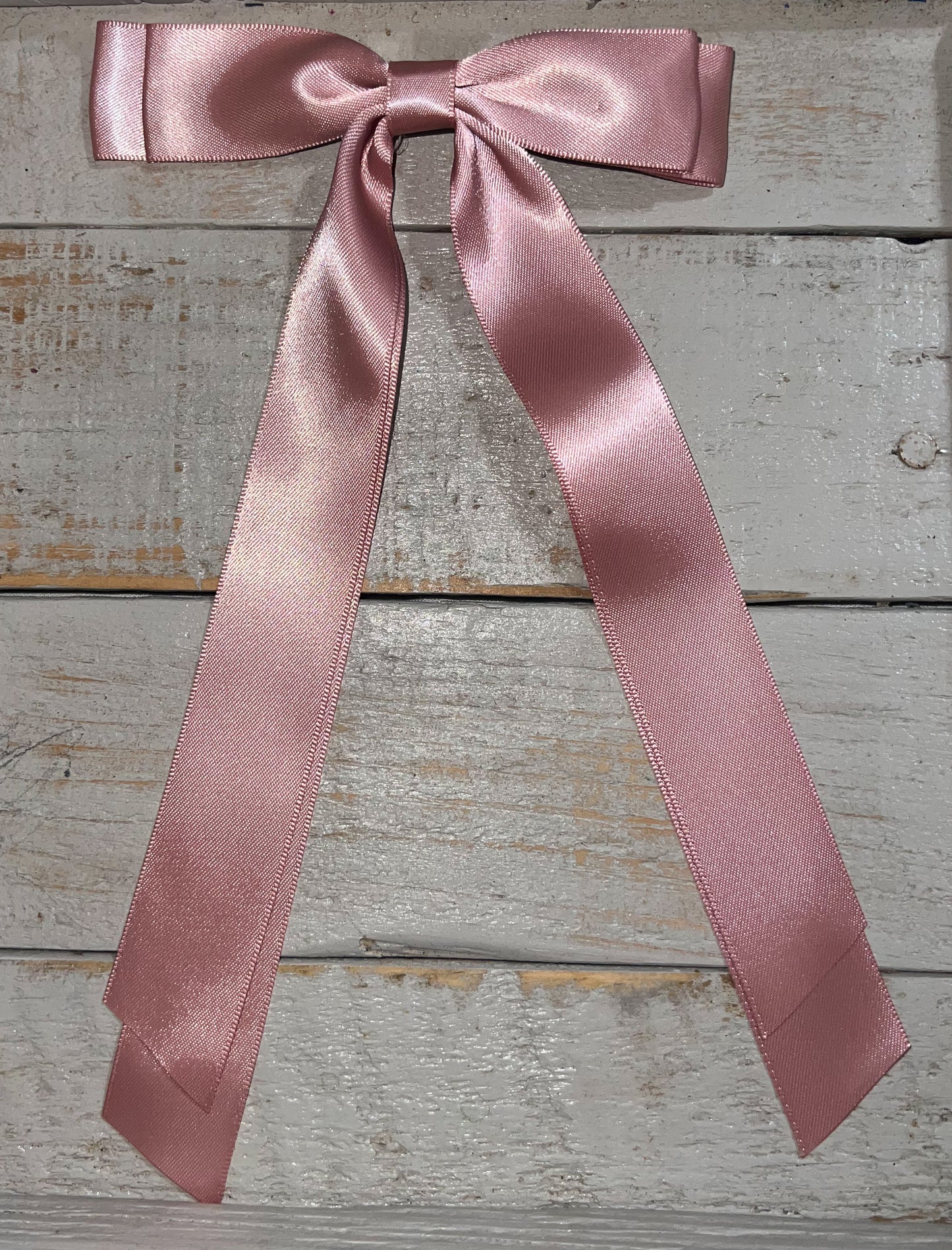 Satin Long Tail Bows - Back to School Edit