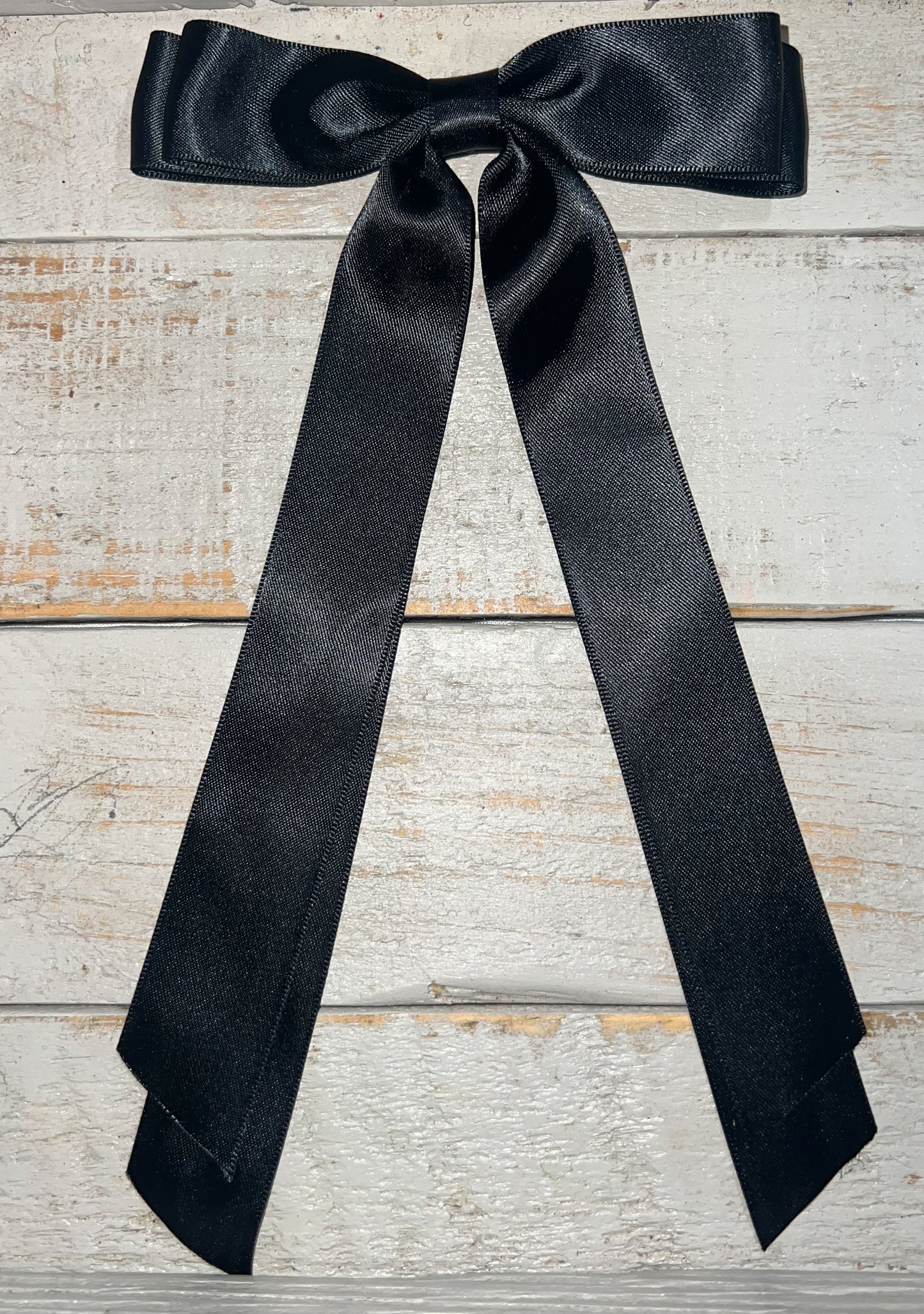 Satin Long Tail Bows - Back to School Edit
