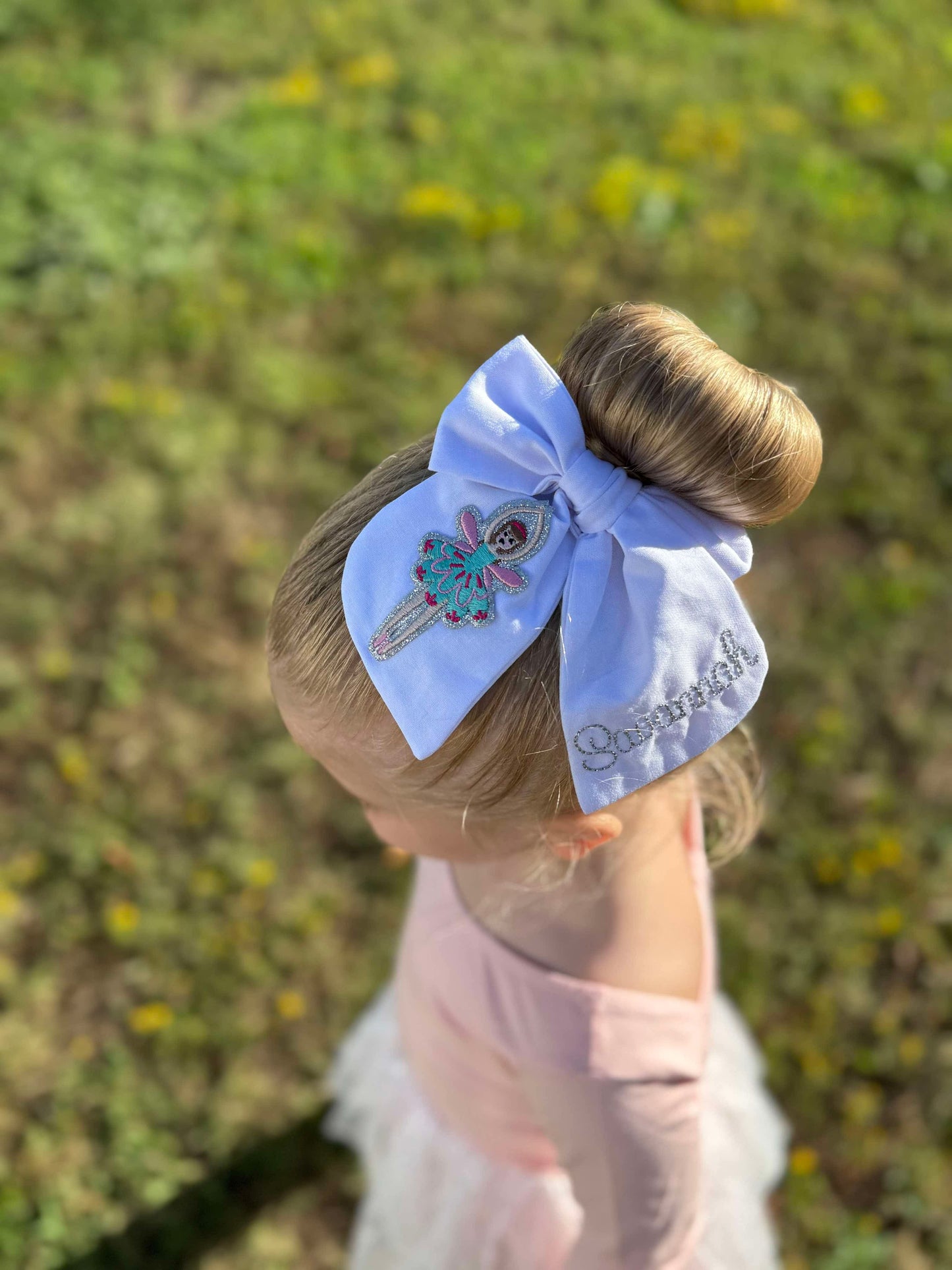 Nutcracker Ballet Bow – Peaches & Bluebonnet x Mini May