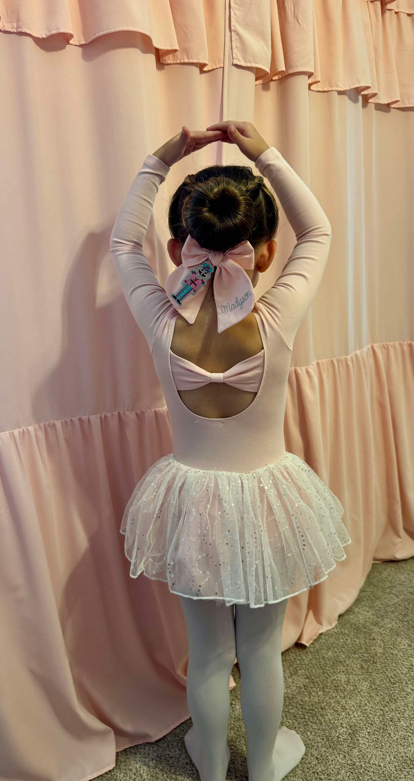 Nutcracker Ballet Bow – Peaches & Bluebonnet x Mini May