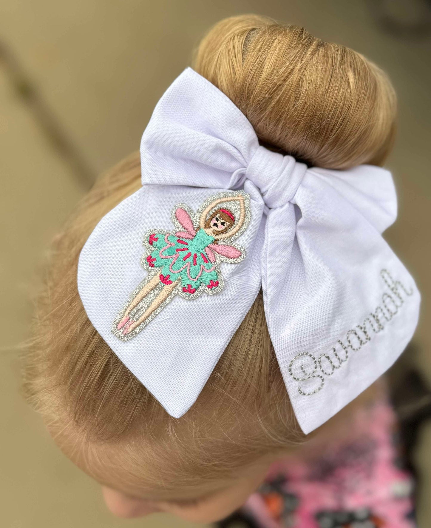 Nutcracker Ballet Bow – Peaches & Bluebonnet x Mini May