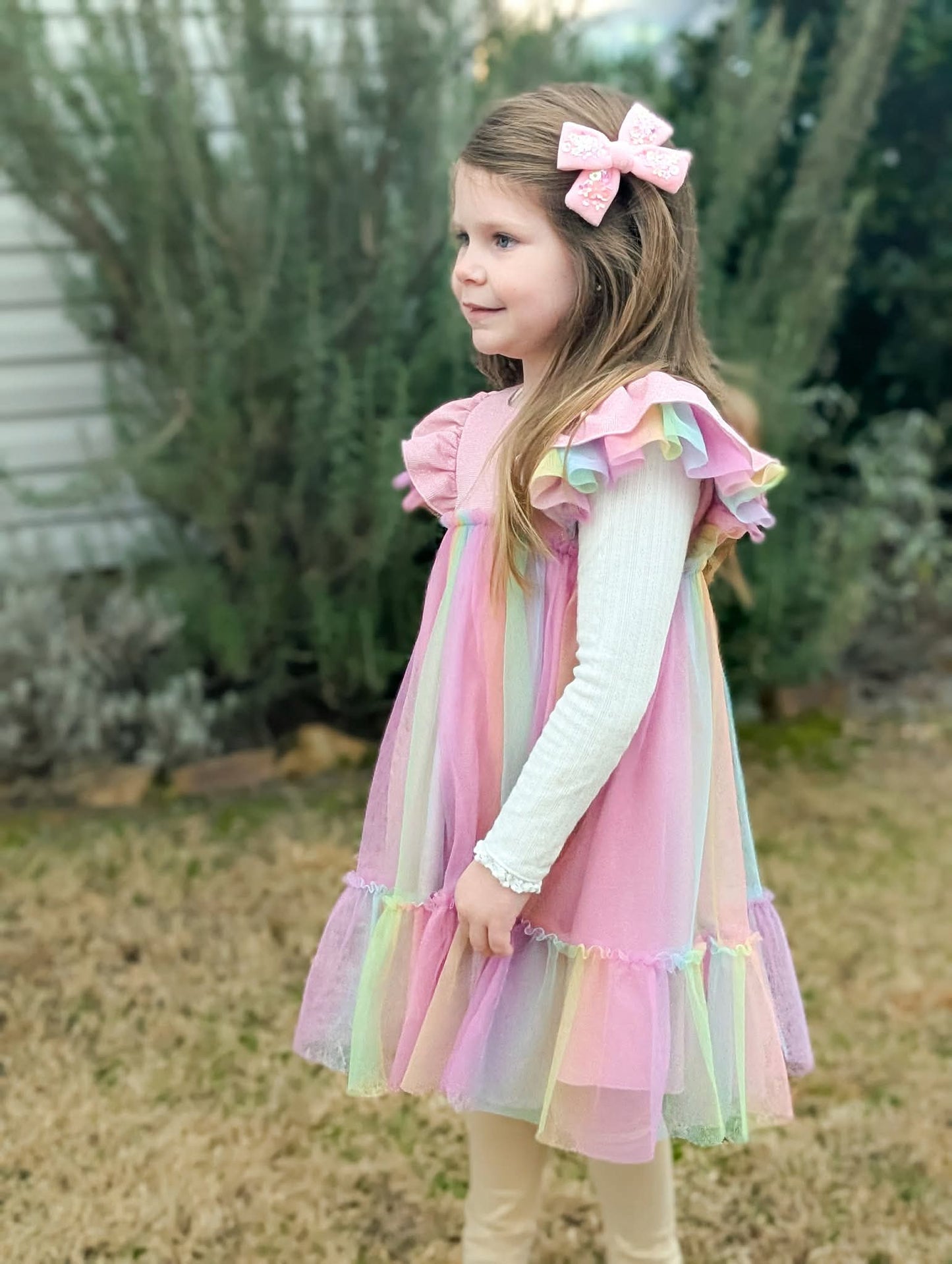 Velvet Sequin Pinwheel Bows